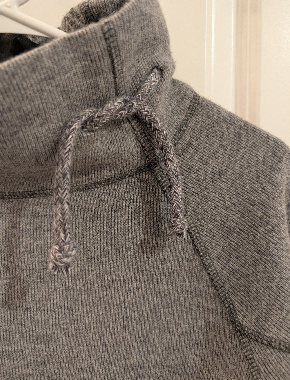 Gray Prana Lucia Cowl Neck Sweater - Picture 4 of 9